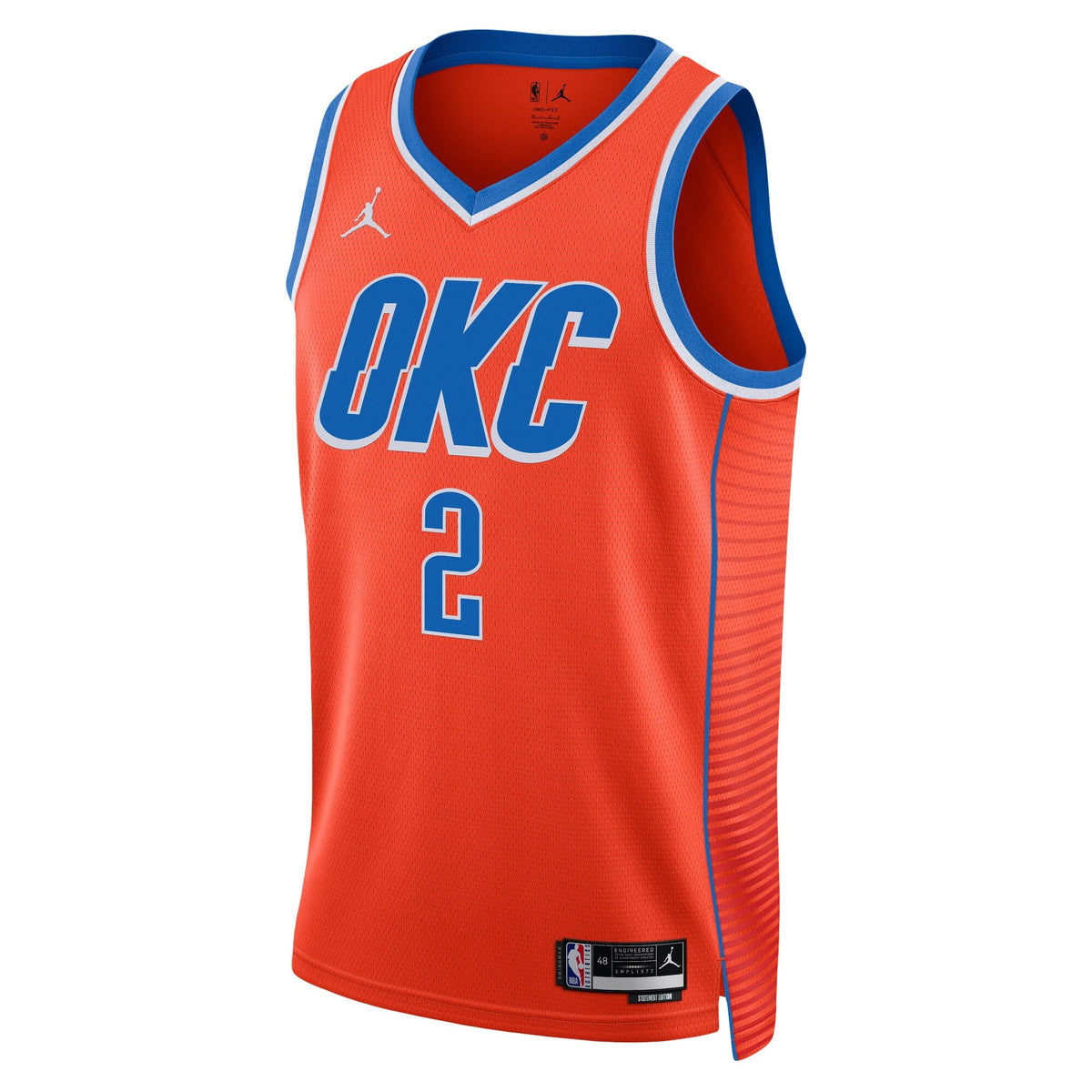 Oklahoma City Thunder Replica Statement Jersey - Shai Gilgeous-Alexander - Unisex