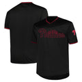 Philadelphia Phillies Big & Tall Pop Fashion Jersey - Black