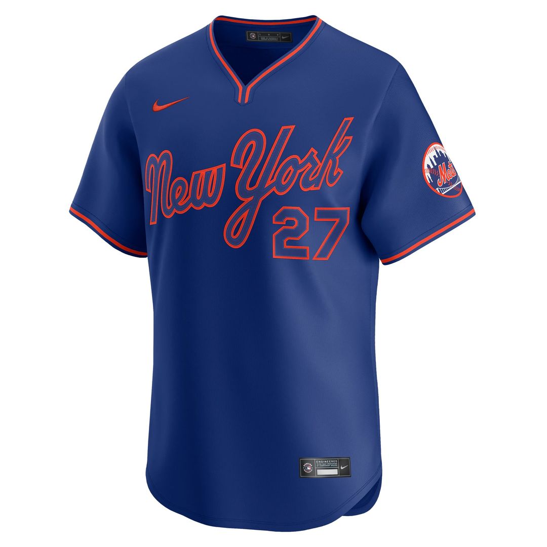 Mark Vientos New York Mets All-Star Jersey - Gray