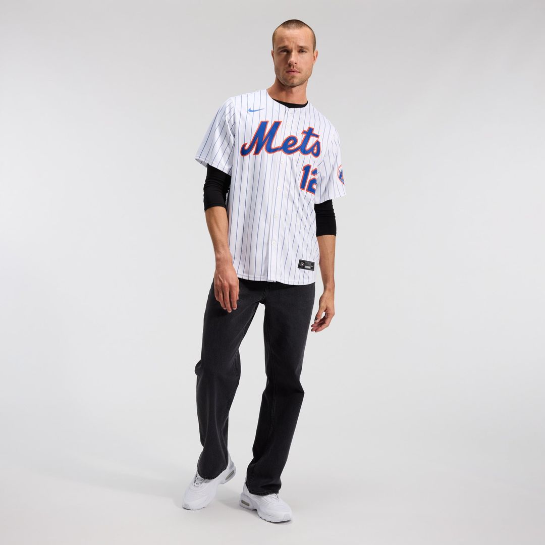 Francisco Lindor New York Mets Home Jersey - White