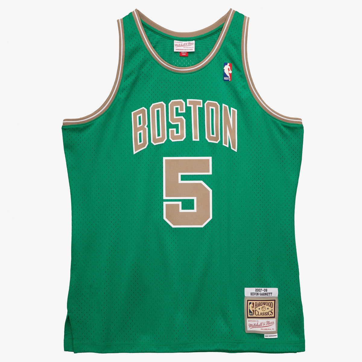 Boston Celtics Kevin Garnett 2007 Jersey - Kelly Green