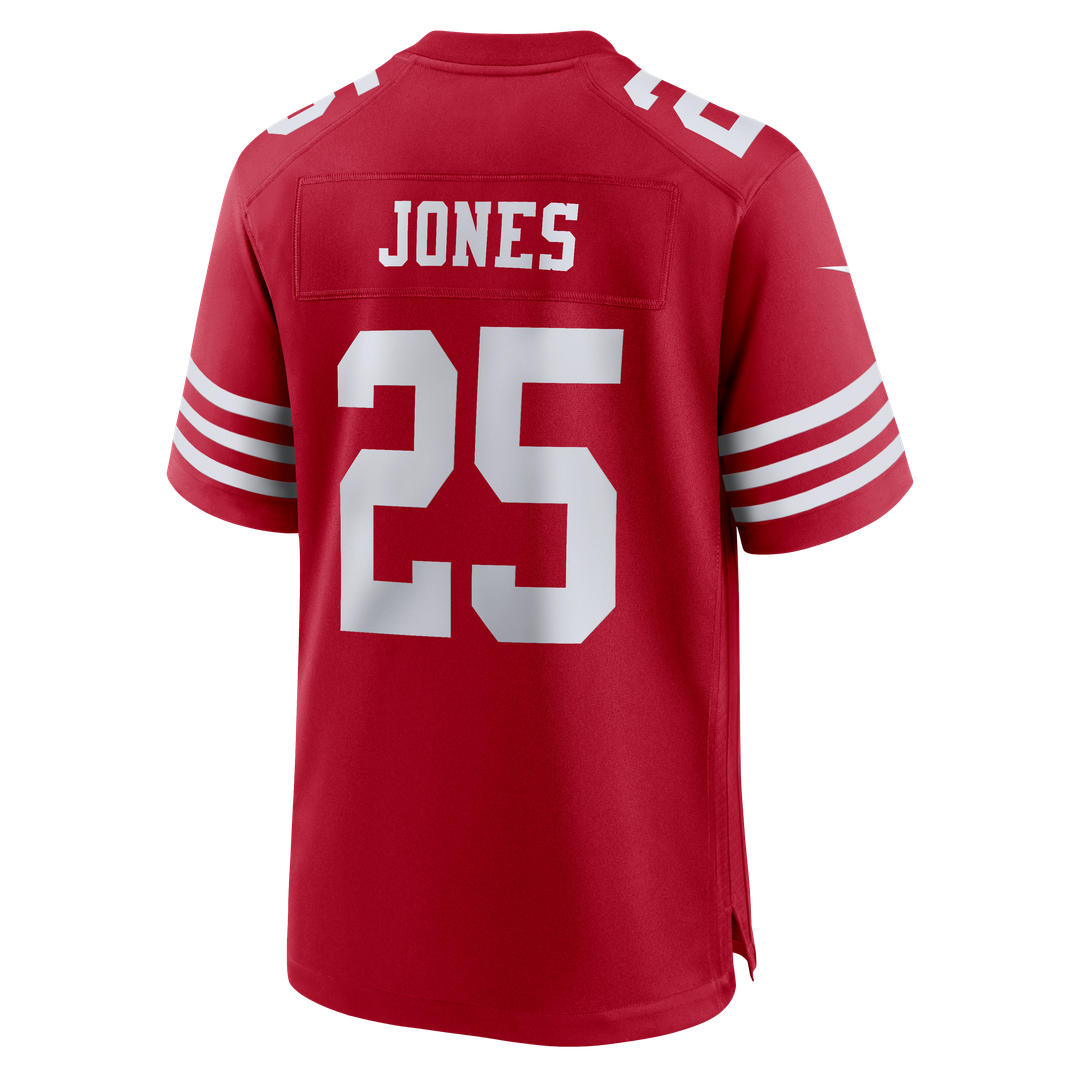 Jack Jones San Francisco 49ers Team Jersey - Scarlet