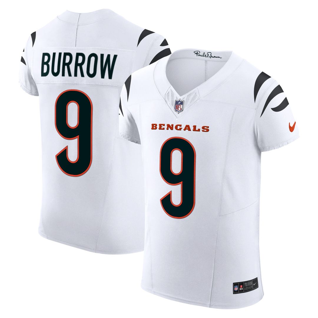 Joe Burrow Cincinnati Bengals Elite Jersey - White