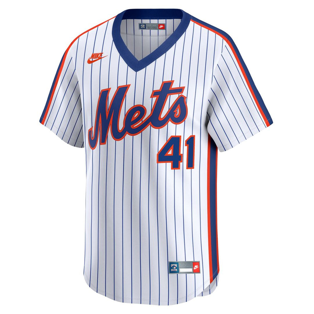 Tom Seaver New York Mets Throwback Cooperstown Jersey - White