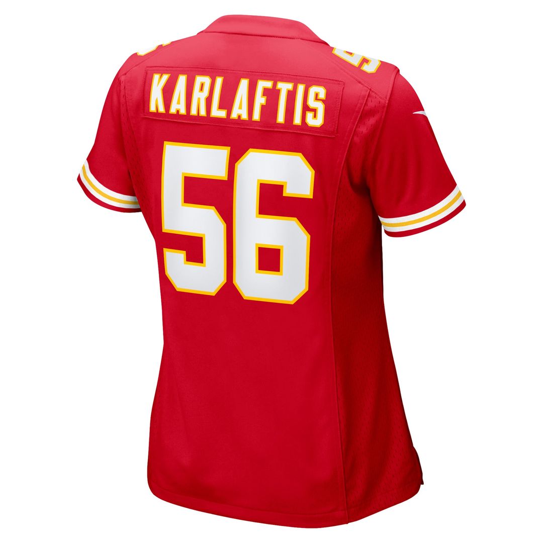 George Karlaftis Kansas City Chiefs Women's Jersey - Red