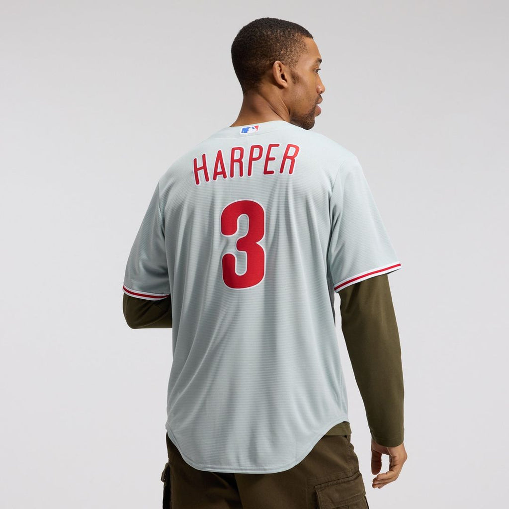 Bryce Harper Philadelphia Phillies Road Jersey - Gray
