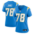Andre James Los Angeles Chargers Women's Team Jersey - Powder Blue