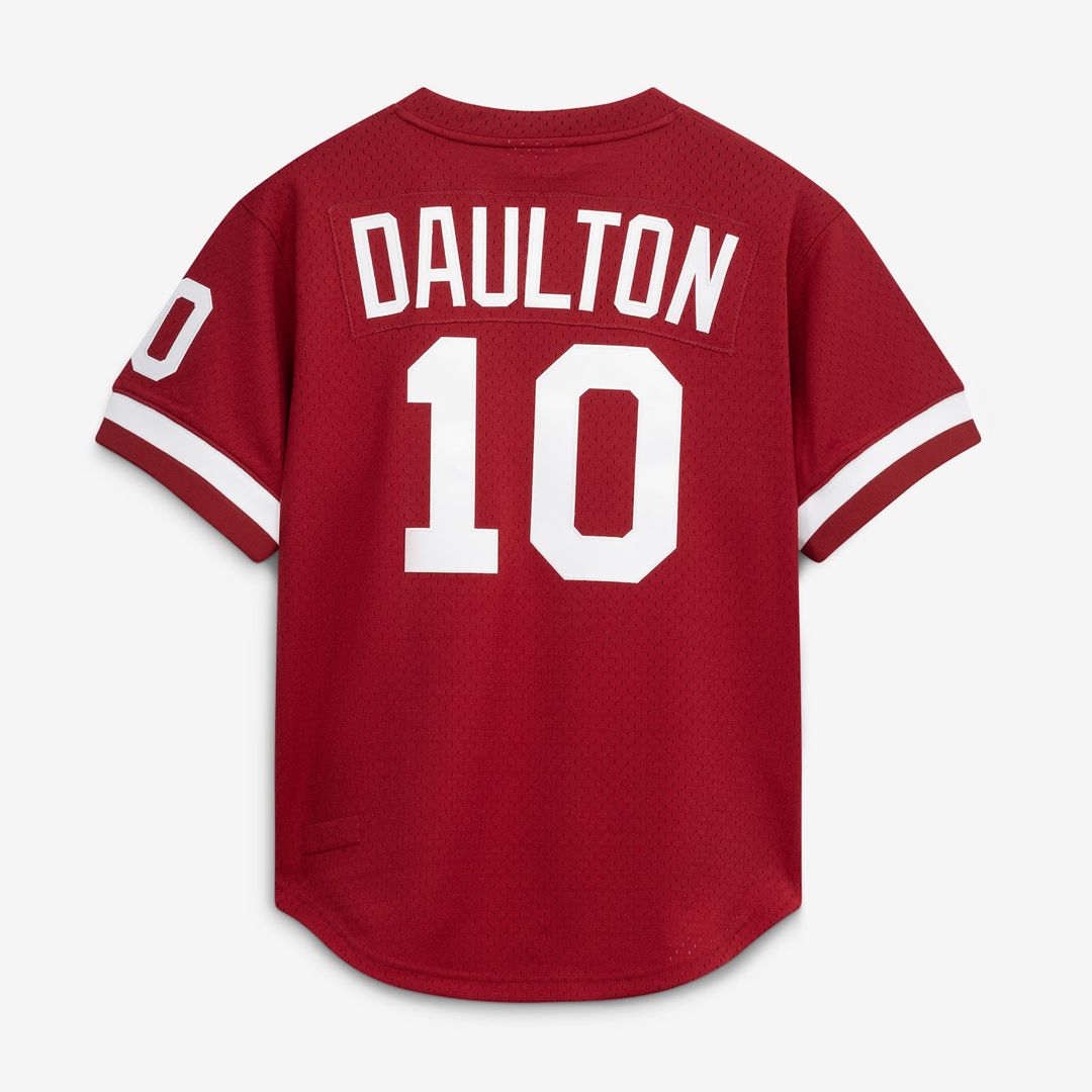 Darren Daulton Philadelphia Phillies Authentic Jersey - Scarlet