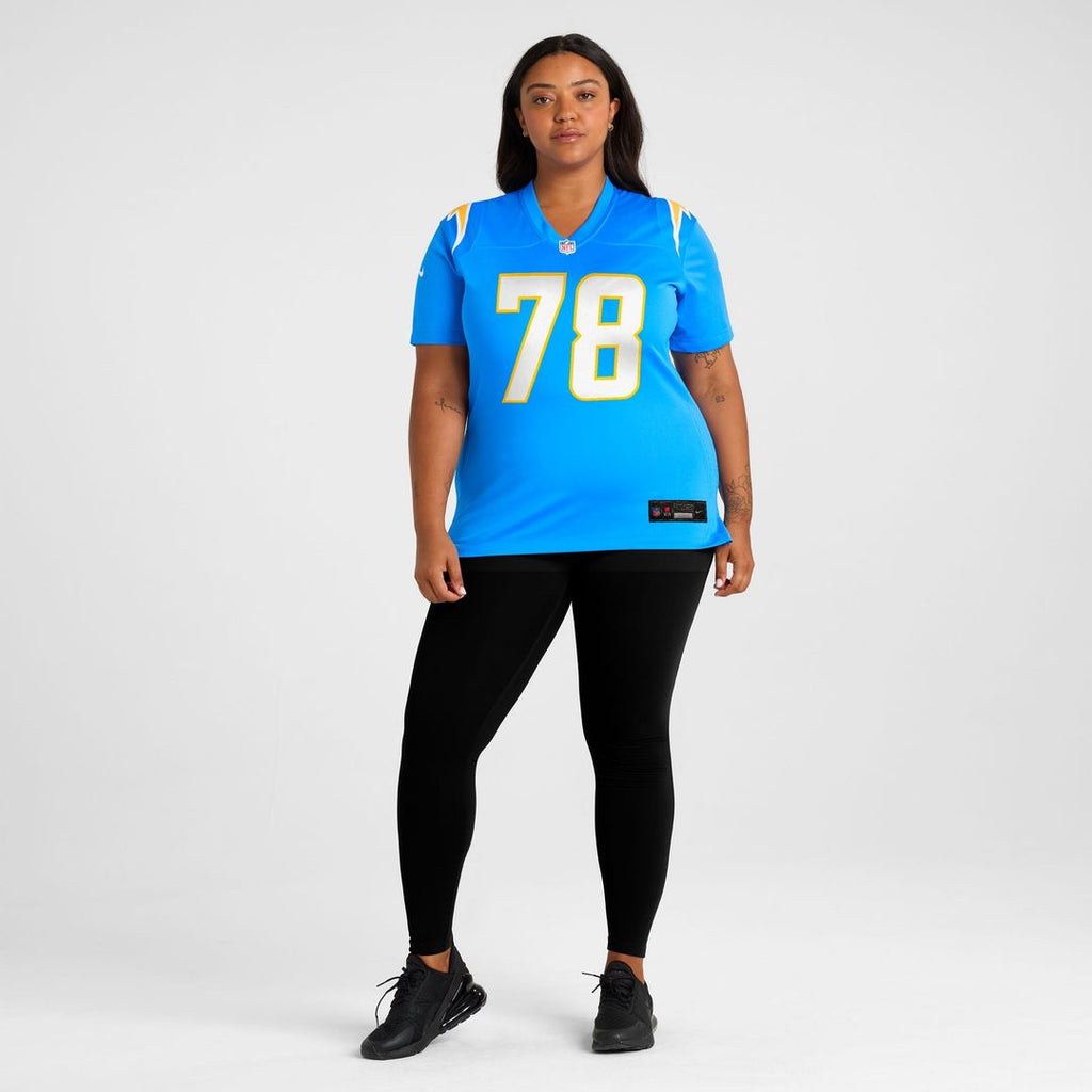 Andre James Los Angeles Chargers Women's Team Jersey - Powder Blue