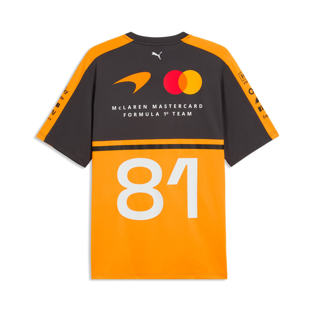 McLaren 2026  Team Oscar Piastri Driver Set Up T-Shirt - Papaya