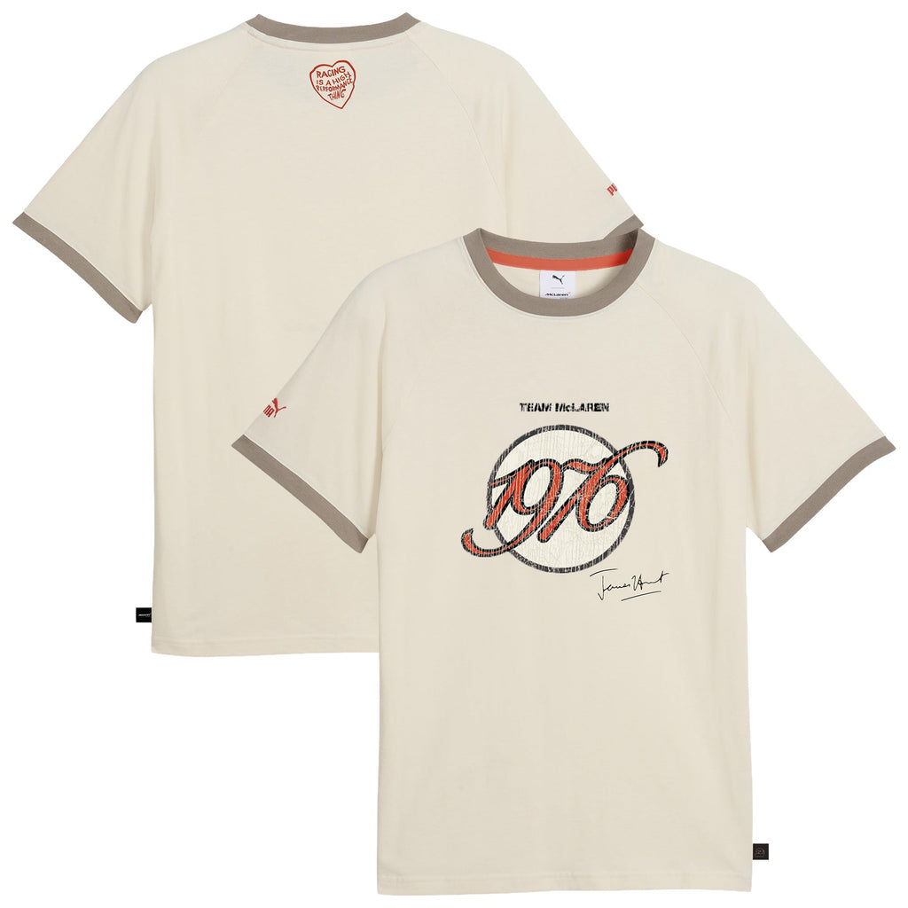 McLaren James Hunt Graphic T-Shirt - Beige