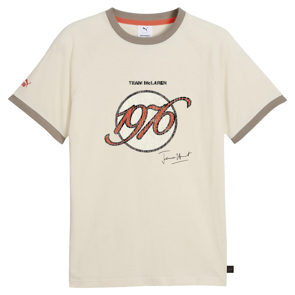 McLaren James Hunt Graphic T-Shirt - Beige