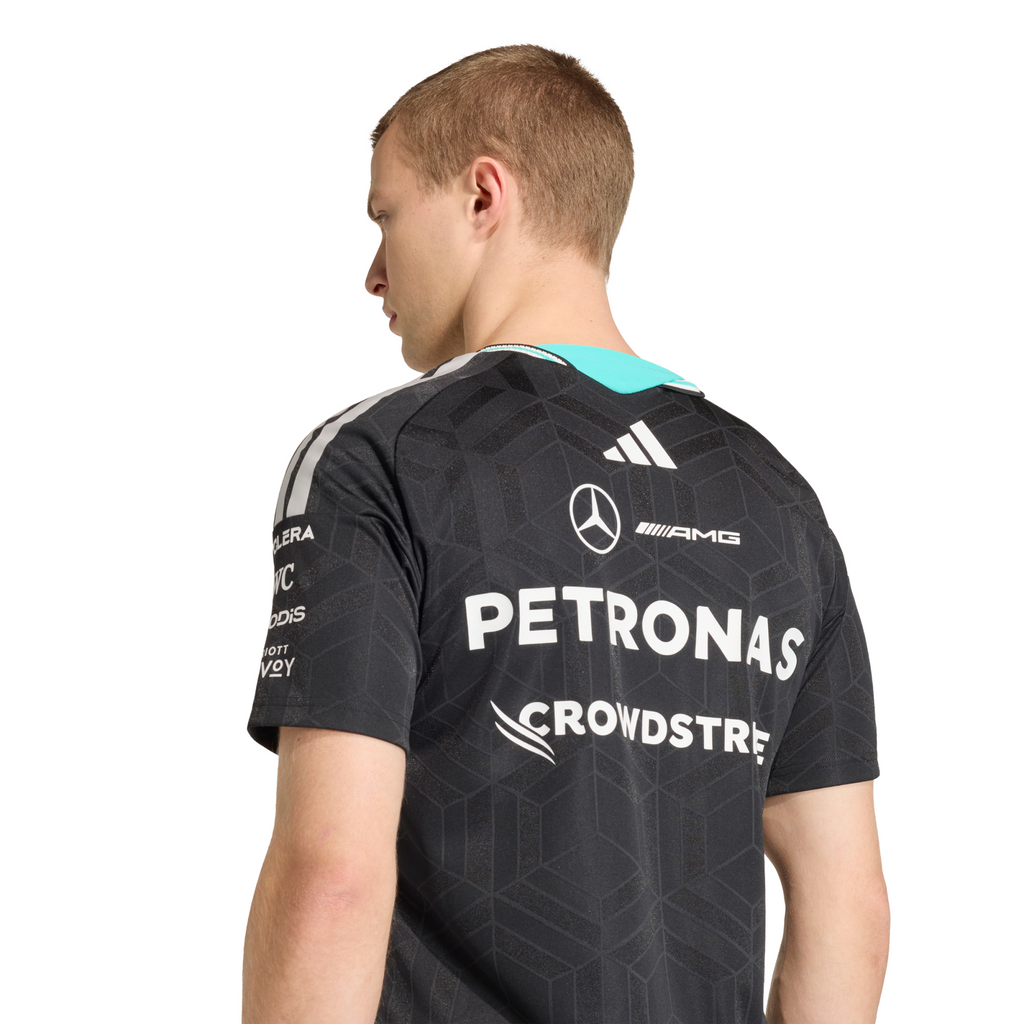 Mercedes AMG Petronas adidas Authentic Team Driver T-Shirt - Black