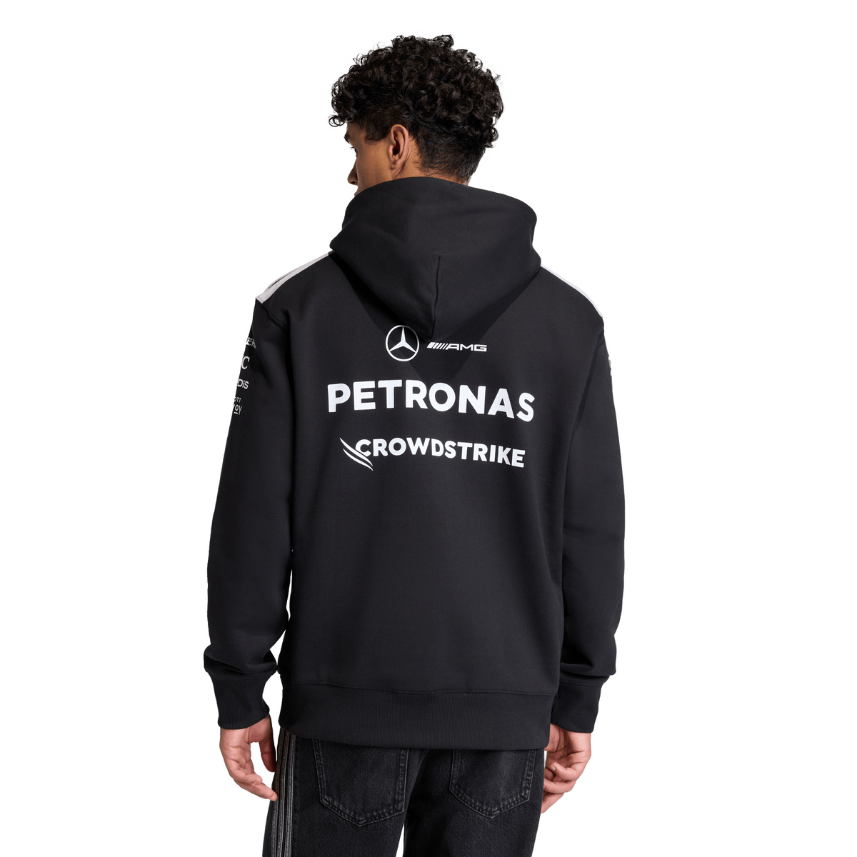Mercedes AMG Petronas adidas F1 2026 Team Hoodie - Black