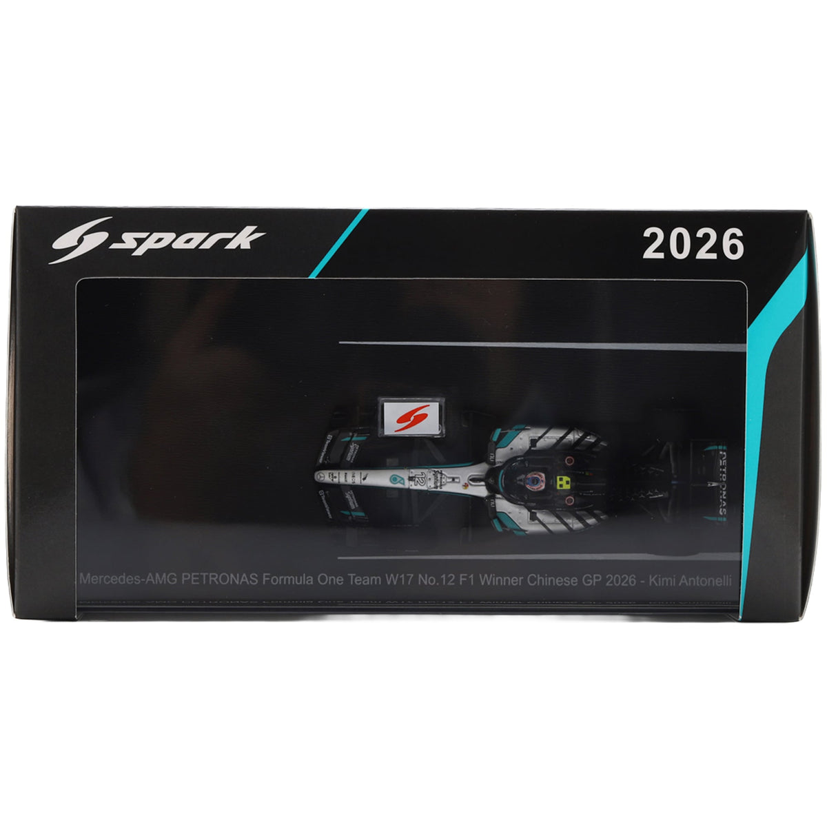Mercedes  No.12 Winner Chinese GP 2026 Kimi Antonelli 1:43 Model