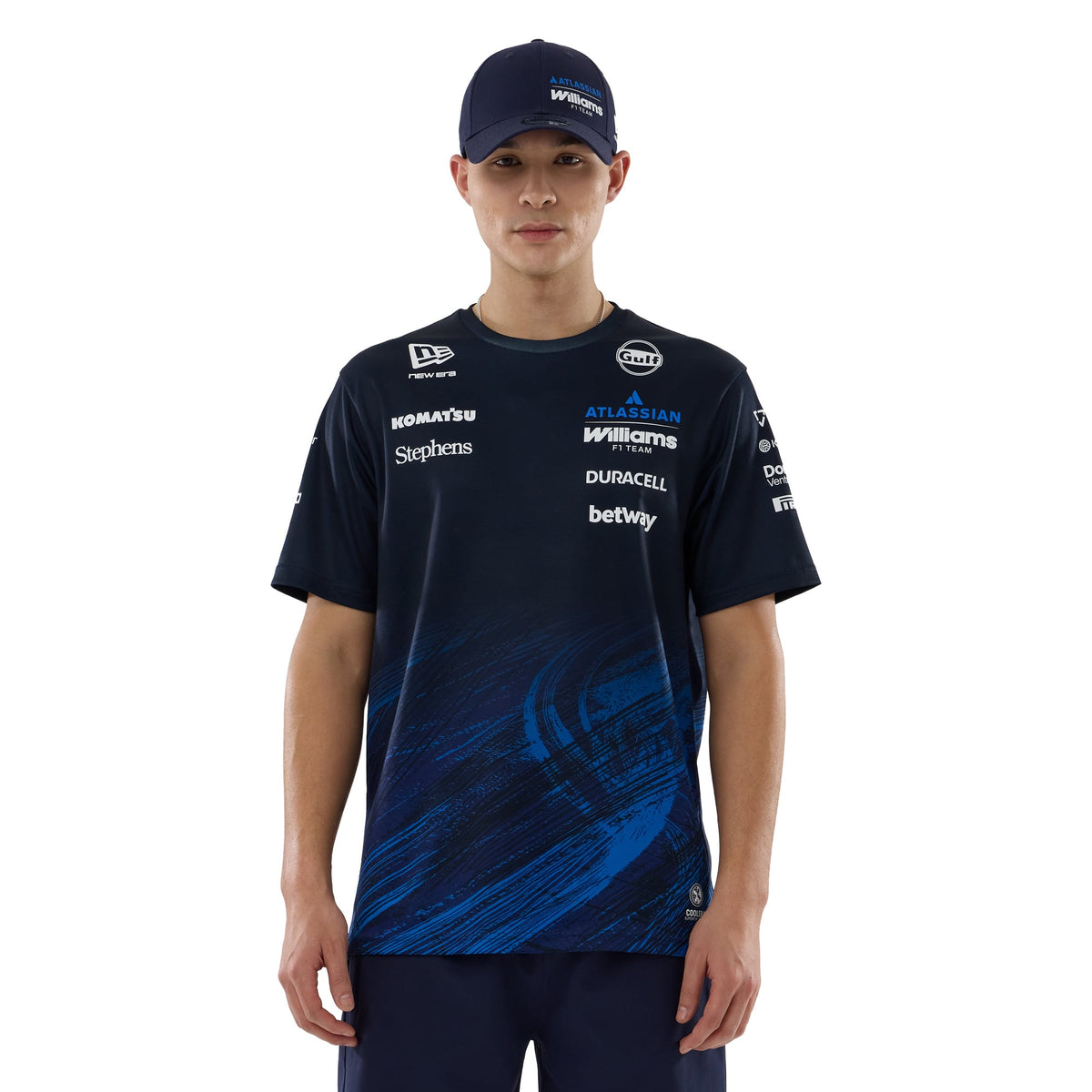 Williams Racing New Era Replica Tech T-Shirt - Navy