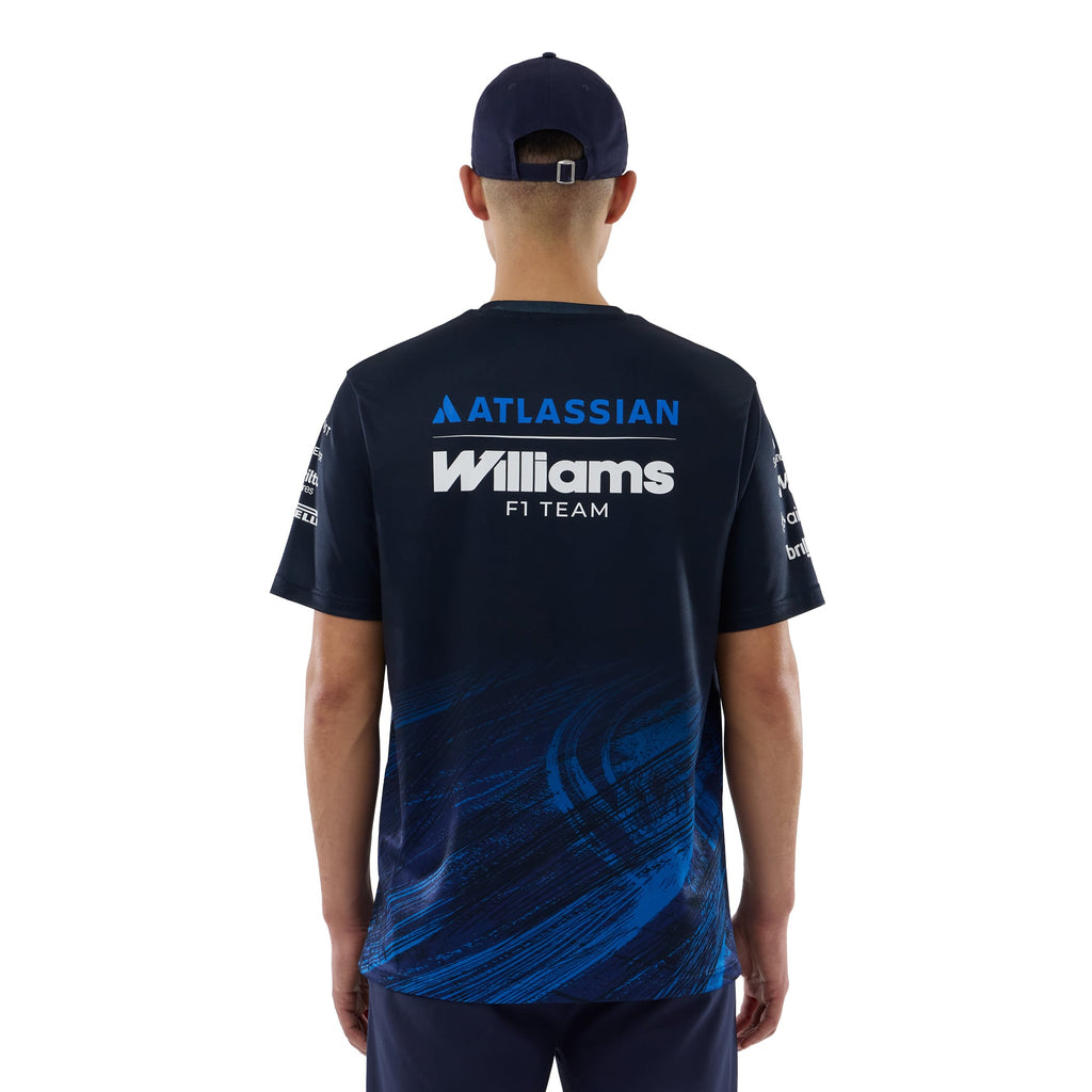 Williams Racing New Era Replica Tech T-Shirt - Navy